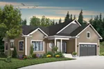 Traditional House Plan Front Photo 02 - Charpentier Country Home 032D-0658 - Search House Plans and More