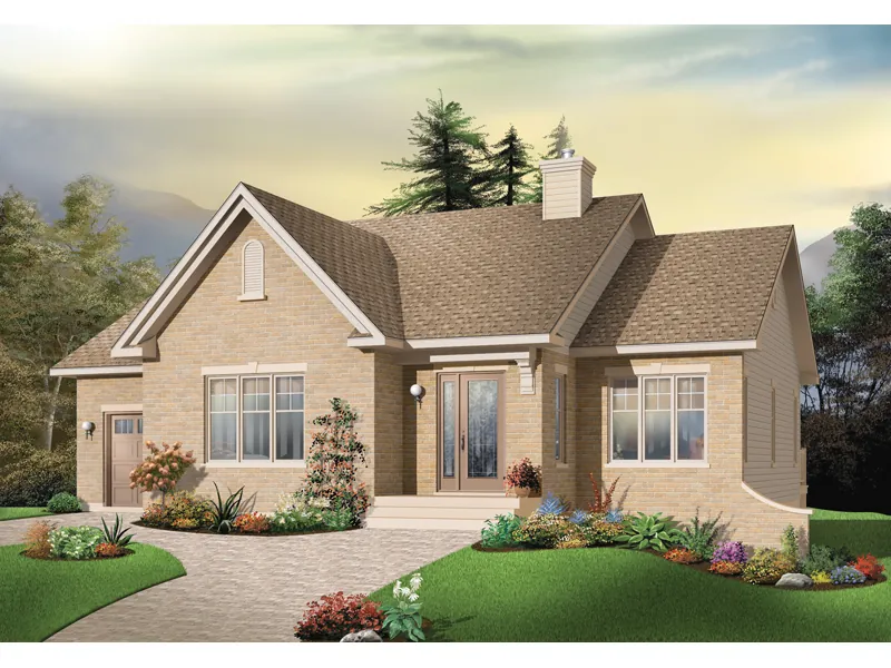Country House Plan Front Photo 01 - Sherwood Lake Ranch Home 032D-0669 - Shop House Plans and More