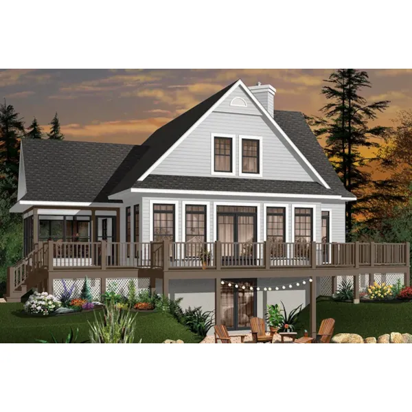 Crestwood Lake Waterfront Home Plan 032d-0686 - Search House Plans And More