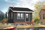 Front Photo 01 - Woodwinds Cabin Home 032D-0706 - Shop House Plans and More