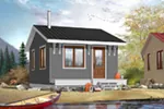 Front Photo 02 - Woodwinds Cabin Home 032D-0706 - Shop House Plans and More