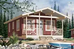 Arts & Crafts House Plan Front Image - Windfall Ridge Craftsman Home 032D-0710 - Shop House Plans and More