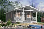 Arts & Crafts House Plan Front Photo 01 - Windfall Ridge Craftsman Home 032D-0710 - Shop House Plans and More