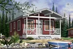 Arts & Crafts House Plan Front Photo 02 - Windfall Ridge Craftsman Home 032D-0710 - Shop House Plans and More