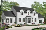European House Plan Front of Home - Longthorpe Country Home 032D-0711 - Shop House Plans and More