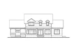 European House Plan Rear Elevation - Longthorpe Country Home 032D-0711 - Shop House Plans and More