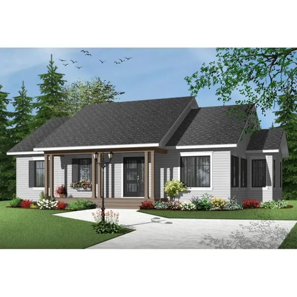 Powder Creek Country Home Plan 032D-0733 - Shop House Plans and More