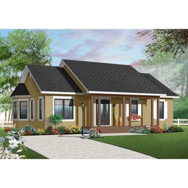 Powder Creek Country Home Plan 032D-0733 - Shop House Plans and More