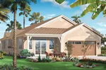 Florida House Plan Color Image of House - Red Bay Mediterranean Home 032D-0737 - Shop House Plans and More