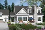 Arts & Crafts House Plan Front Photo 02 - Terra Craftsman Home 032D-0774 - Shop House Plans and More
