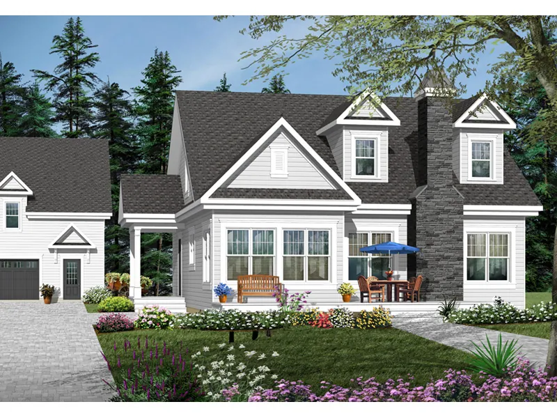 Arts & Crafts House Plan Front Photo 03 - Terra Craftsman Home 032D-0774 - Shop House Plans and More
