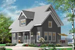 Traditional House Plan Front Photo 01 - Alicia Place English Home 032D-0778 - Search House Plans and More