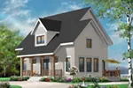 Traditional House Plan Front Photo 03 - Alicia Place English Home 032D-0778 - Search House Plans and More