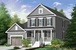Traditional House Plan Front Photo 02 - Hylton Country Home 032D-0795 - Search House Plans and More