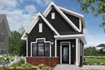 Traditional House Plan Front Photo 05 - Wickham Small Traditional Home 032D-0812 - Shop House Plans and More