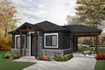 Ranch House Plan Front Photo 02 - Fenton Craftsman Home 032D-0815 - Search House Plans and More