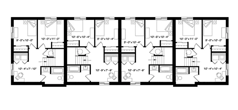 Rustic Home Plan Lower Level 032D-0821