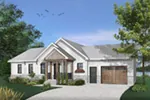 Country House Plan Front Photo 03 - Gareth Craftsman Ranch Home 032D-0823 - Search House Plans and More