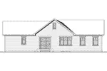 Country House Plan Rear Elevation - Gareth Craftsman Ranch Home 032D-0823 - Search House Plans and More