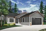 Ranch House Plan Front Photo 02 - Macey Mill Rustic Ranch Home 032D-0828 - Shop House Plans and More