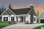 Country House Plan Front Photo 04 - Mayer Hill Ranch Home 032D-0832 - Shop House Plans and More