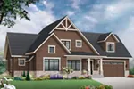 Front Image - Osmond Craftsman Home 032D-0845 - Shop House Plans and More