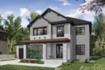 Front Photo 02 - Macey Modern Home 032D-0851 - Shop House Plans and More