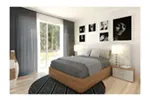 Contemporary House Plan Bedroom Photo 01 - Sandro Craftsman Cabin Home 032D-0865 - Shop House Plans and More