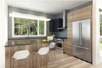 Contemporary House Plan Kitchen Photo 01 - Sandro Craftsman Cabin Home 032D-0865 - Shop House Plans and More