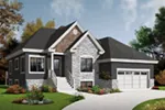 Traditional House Plan Front Photo 02 - Hernlake Raised Ranch Home 032D-0933 - Search House Plans and More