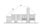 Traditional House Plan Rear Elevation - Hernlake Raised Ranch Home 032D-0933 - Search House Plans and More