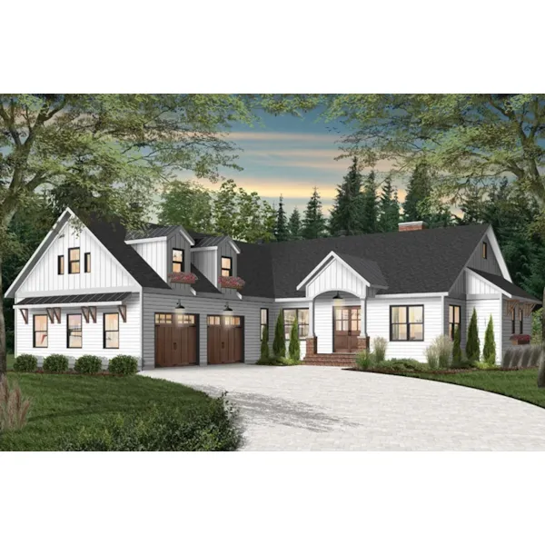 Shaw Spring Modern Farmhouse Plan 032D-1060 - Shop House Plans and More