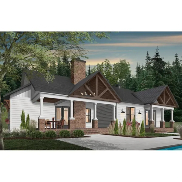 Shaw Spring Modern Farmhouse Plan 032d-1060 - Shop House Plans And More