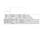 Country House Plan Rear Elevation - Ashberry Southern Country Home 033D-0003 - Search House Plans and More