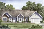 Spacious Ranch Plan With Multiple Gables