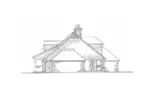 Traditional House Plan Right Elevation - 036D-0204 - Shop House Plans and More