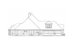 Country French House Plan Left Elevation - 036D-0213 - Shop House Plans and More