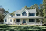 Traditional Southern Home, Symmetrical In Design