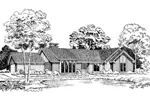 Contemporary Ranch Home Plan