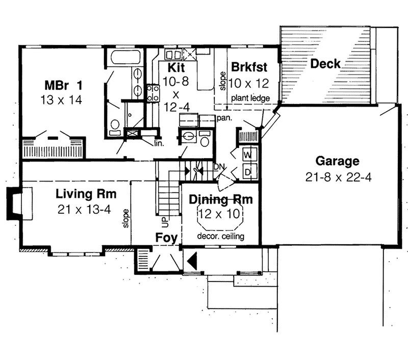 Country House Plan First Floor - Southgate Country Home 038D-0393 - Shop House Plans and More