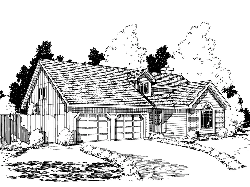 Traditional Home Plan With Sophisticated Country Style