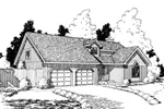Traditional Home Plan With Sophisticated Country Style