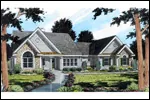 Modern House Plan Front Image - Frazier Park Ranch Home 038D-0744 - Search House Plans and More