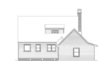 Southern House Plan Rear Elevation - Farmview Acadian Country Home 040D-0001 - Search House Plans and More