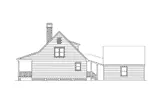 Southern House Plan Right Elevation - Farmview Acadian Country Home 040D-0001 - Search House Plans and More