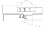 Southern House Plan Right Elevation - Fulton Southern Home 040D-0004 - Search House Plans and More