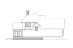Traditional House Plan Left Elevation - Valleyside Craftsman Home 040D-0005 - Shop House Plans and More