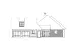Southern House Plan Left Elevation - Tavalon Country Home 040D-0009 - Shop House Plans and More