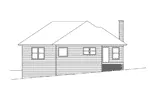 Ranch House Plan Rear Elevation - Thornspring Country Ranch Home 040D-0010 - Shop House Plans and More