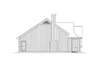 Country House Plan Left Elevation - Chestnut Ranch Home 040D-0013 - Search House Plans and More
